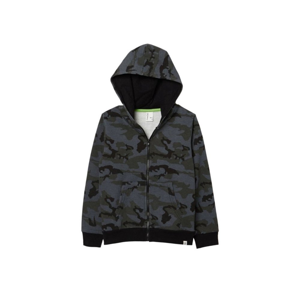 SOVEREIGN CODE Full-Zip Camo Rhett Hoodie NEW